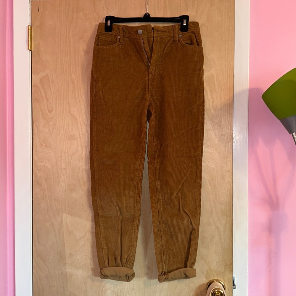 Urban Outfitters Corduroy High Waisted Mom Jeans